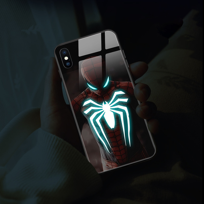 Full Coverage Flashing Cartoon Phone Case